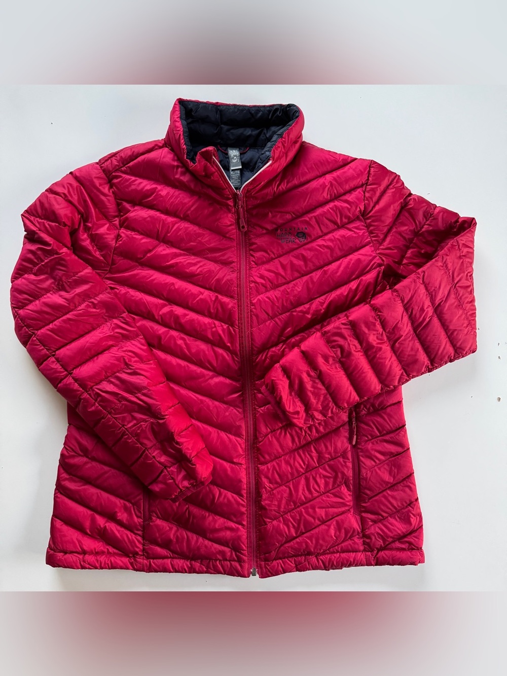 Mountain Hardwear Down Puffer Jacket Womens XL Packable 650 Fill Q.Shield
